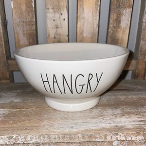 Rae Dunn “HANGRY” cereal bowl